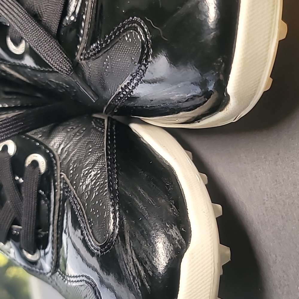 Duca Del Cosma Women's Golf Shoes Size 9 Black Patent Italian Leather - Picture 10 of 13